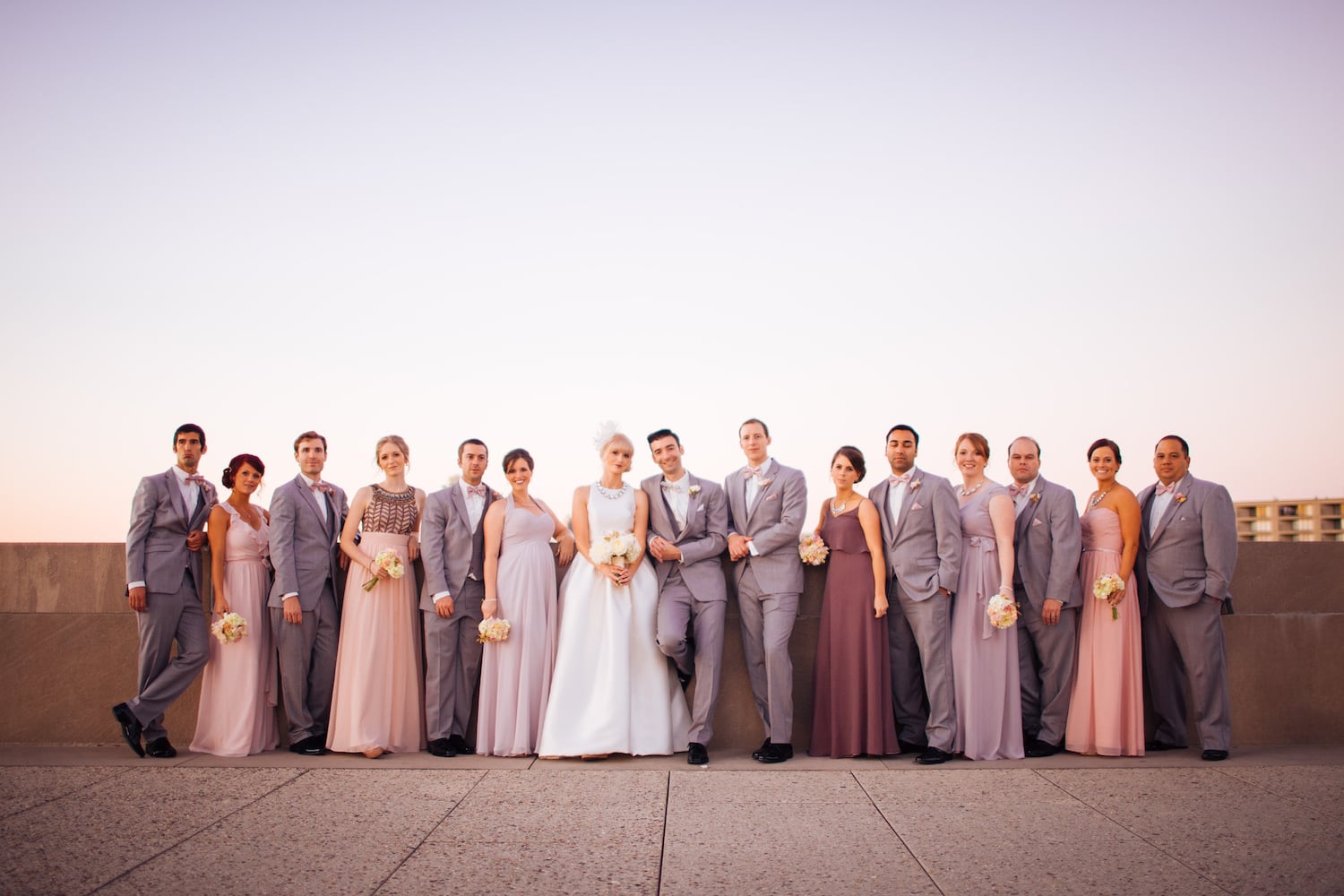 Sleek Urban Wedding at the River Market Event Space Wed KC Kansas