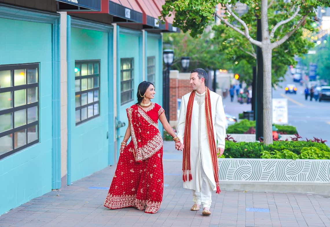 Hindu Bride and Groom 