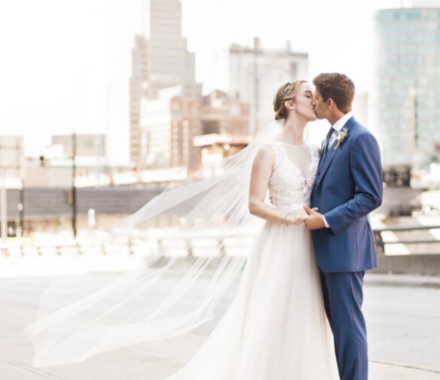 Chappelow Events Wedding Planner Kansas City kiss