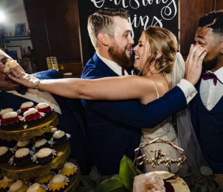 Rivas Photography Kansas City Wedding Photographer cake