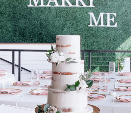 Water to Wheat Cakery Kansas City Wedding Cake marry