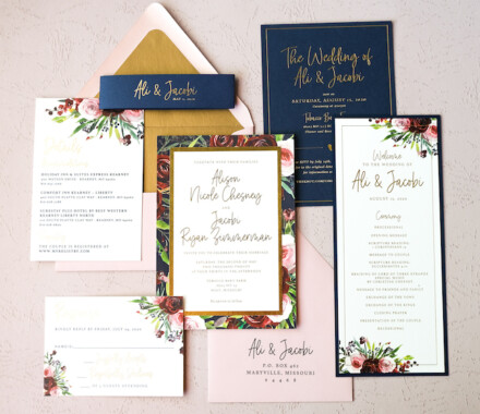 yellowbrick graphics wedding invitations rich