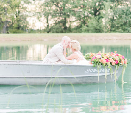 Kelsey Alumbaugh Photography Kansas City Wedding Photographer boat