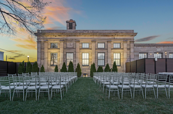 Lincoln Event Space WedKC Kansas City Wedding Venue Outdoor Ceremony