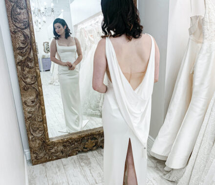 Mimi's Couture Bridal Kansas City Wedding Dress backless