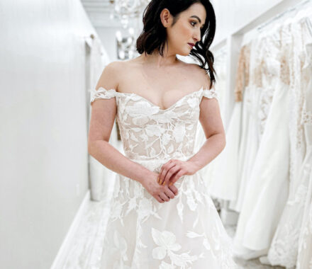 Mimi's Couture Bridal Kansas City Wedding Dress side