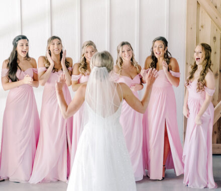 Veil Events Kansas City Wedding Planner WedKC Client Bridesmaids