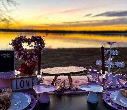 Forks N Chill Intimate Picnics Catering Service Kansas City Wedding WedKC Sunset
