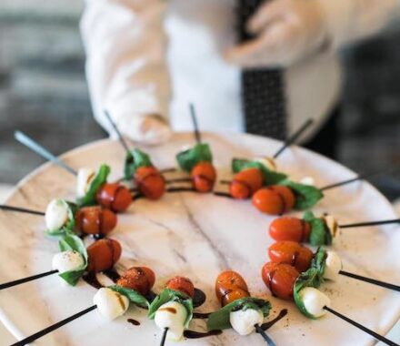 Olive Events Kansas City Catering Wedding Caprese Skewerss Passed Appetizer