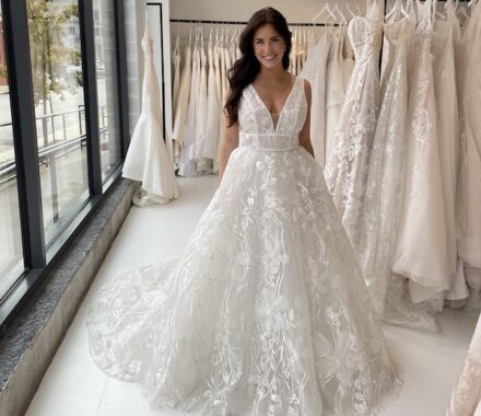 The One Rack Kansas City Bridal Boutique Wedding Dress WedKC Princess