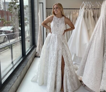 The One Rack Kansas City Bridal Boutique Wedding Dress WedKC Window