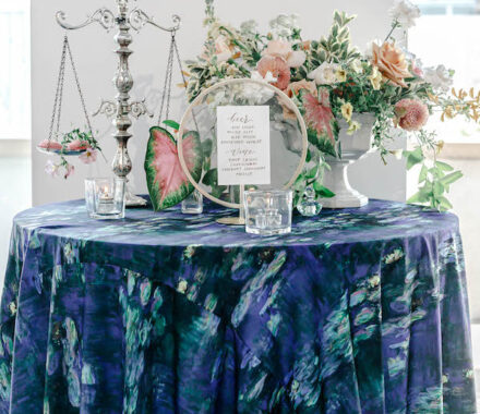 Citrus Table Kansas City Wedding Rentals and Decor WedKC Blue
