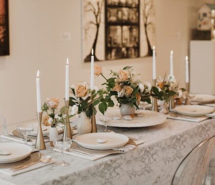 Citrus Table Kansas City Wedding Rentals and Decor WedKC Jefferson May Photography Candle