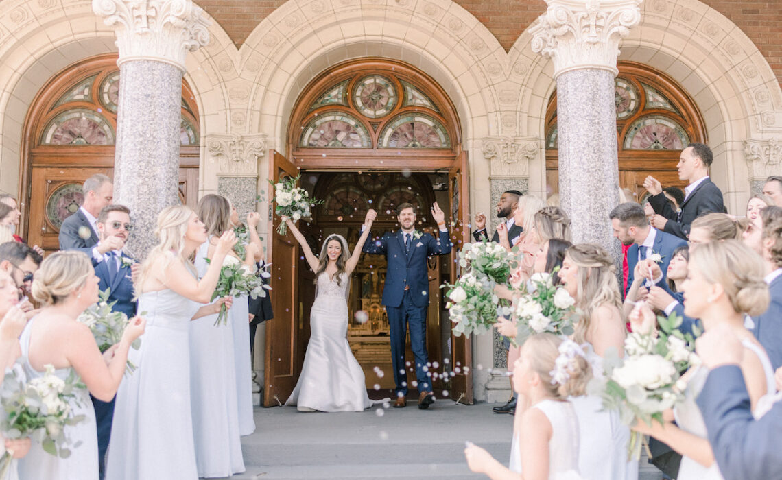 timeless wedding at The Madrid