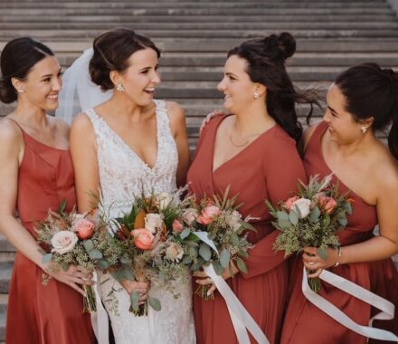 Perfect Petals Weddings and Events Florist Kansas City WedKC Bridesmaids Bouquet