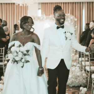 Focus Films Kansas City Wedding Videography WedKC Recessional White Jacket Bouquet
