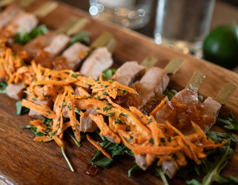 wedding cocktails and appetizers