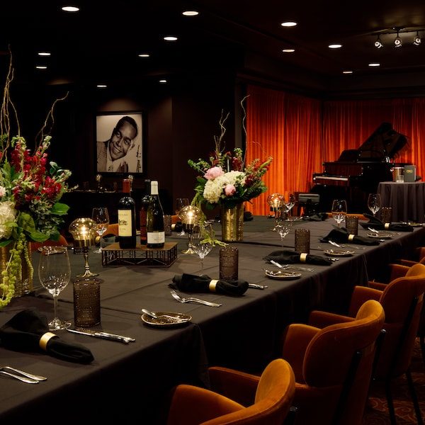 Ambassador Hotel Kansas City Autograph Collection Wedding Venue WedKC Pre-Wedding Events Private Jazz Room