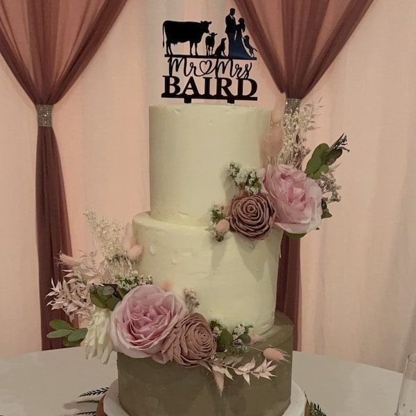 Andreas Sweet Occasions Kansas City Wedding Cake Dessert WedKC Farm