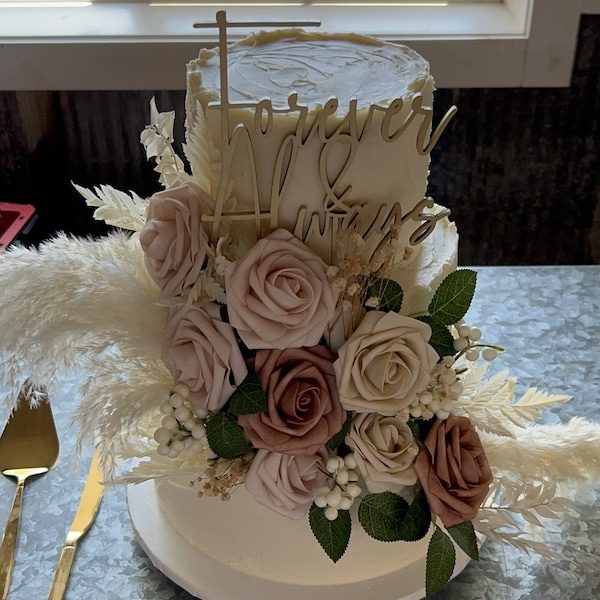 Andreas Sweet Occasions Kansas City Wedding Cake Dessert WedKC Forever and Always