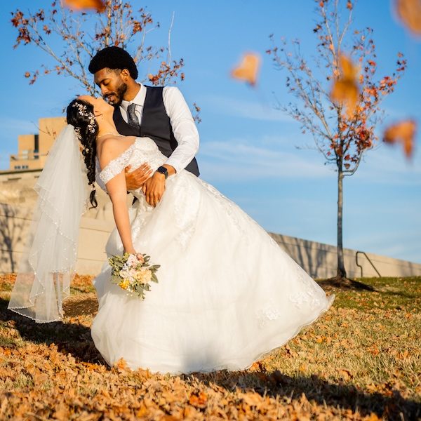 Artem Films Kansas City Wedding Photography Videography WedKC Fall Bride Groom Dip