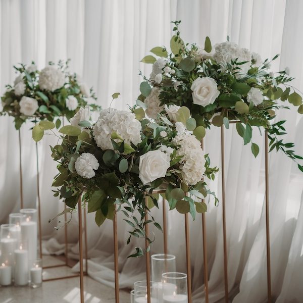 Bloom 47 Kansas City Wedding Florist WedKC Ceremony Arrangements