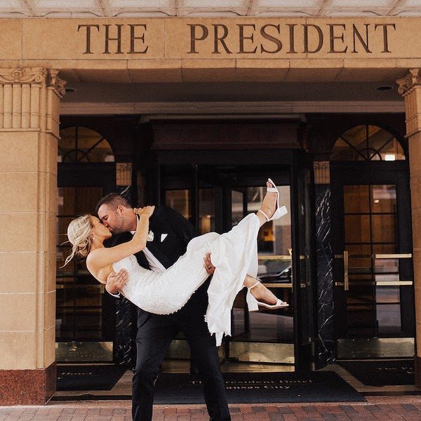 Brittany Maurine Bridal Kansas City Wedding Planner WedKC President Bride Lift