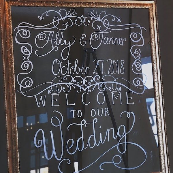 Brittany Maurine Bridal Kansas City Wedding Planner WedKC Sign