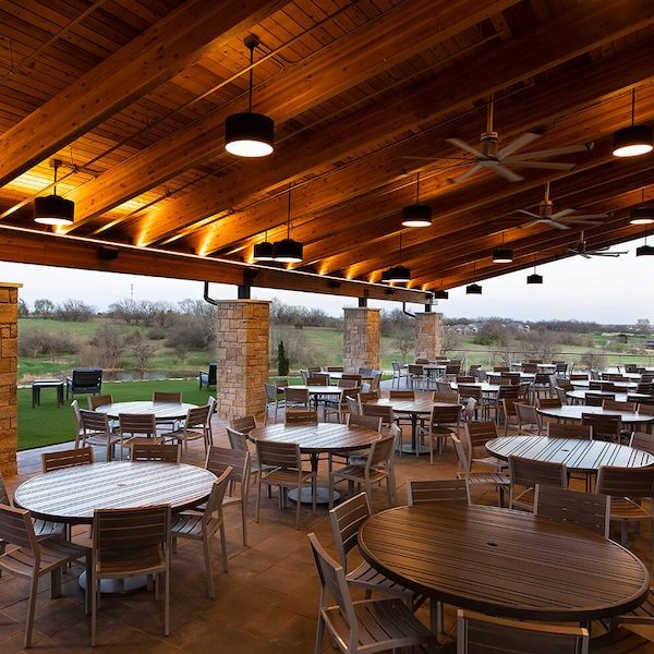 Canyon Farms Golf Club Kansas City Wedding Venue porch