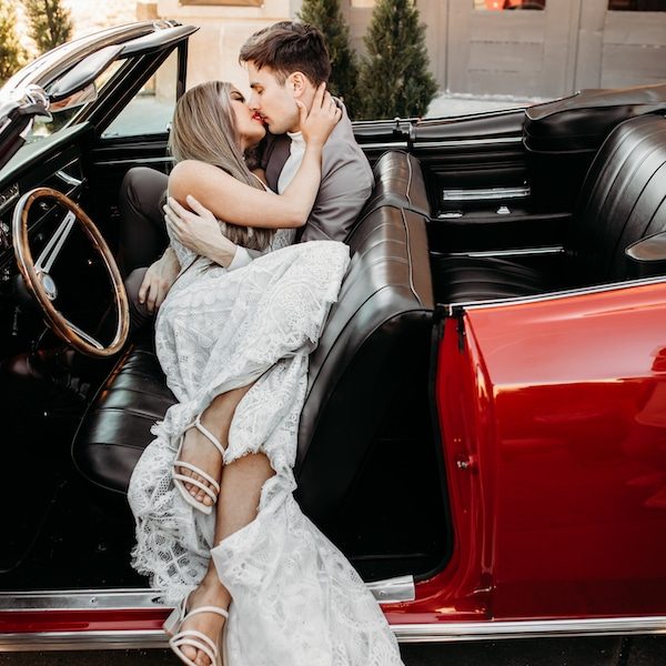 Cottonwood Photography Kansas City Wedding Photographer Wedkc Bride Groom Dress Car