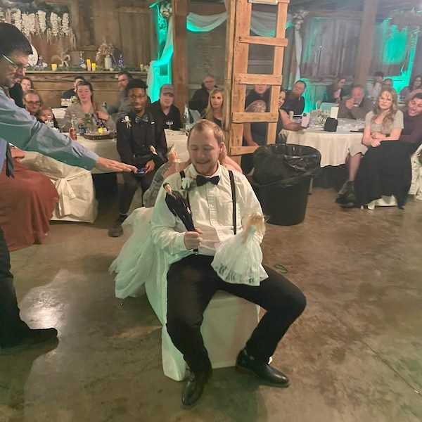 DB Entertainment Kansas City Wedding DJ WedKC Shoe Game