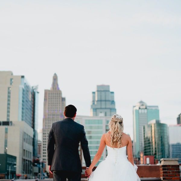 Effjay Photography Kansas City Photographer Wedding skyline