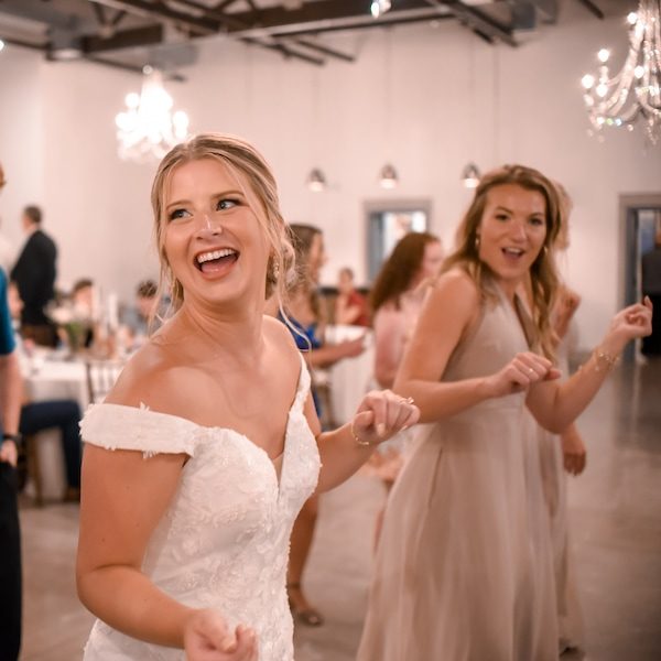 Erica Allen Photography Kansas City Wedding Photographer WedKC Reception Dancing Bride