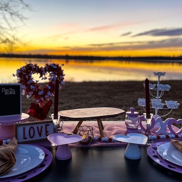 Forks N Chill Intimate Picnics Catering Service Kansas City Wedding WedKC Sunset