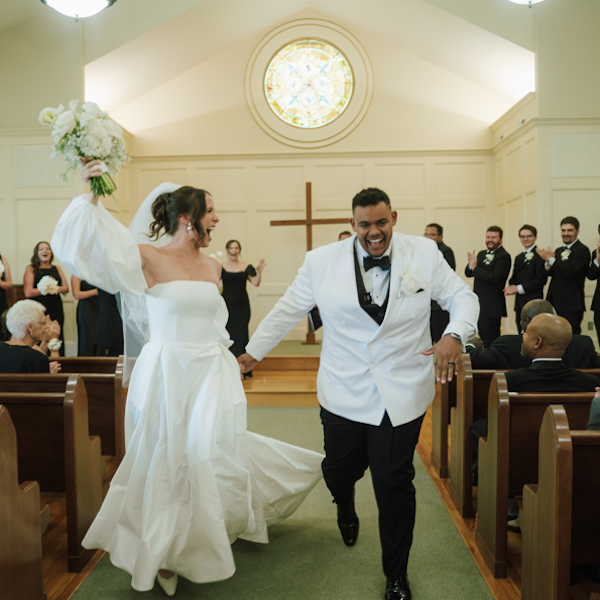 Hawthorne House Wedding Venue WedKC Kansas City Recessional Chapel
