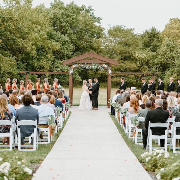 Heartland Lodge Kansas City WedKC Wedding Venue Ceremony