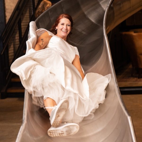 J. Rieger & Co. Kansas City WedKC Venue Bride Slide