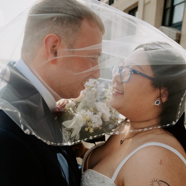 Lexi Rae Photography Kansas City Wedding Photographer WedKC Bride Groom Veil