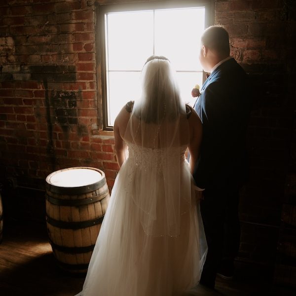 Lexi Rae Photography Kansas City Wedding Photographer WedKC Couple Window