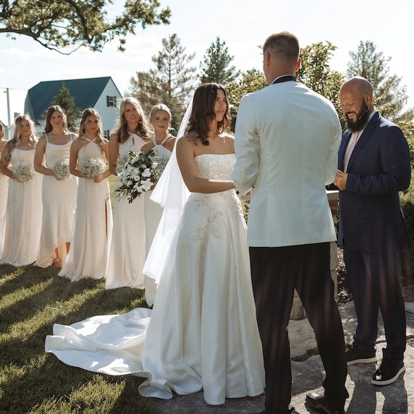 Lone Summit Ranch Kansas City WedKC Wedding Venue Ceremony