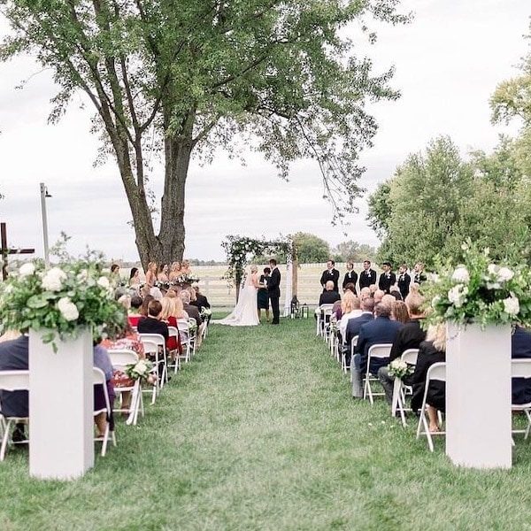 Lone Summit Ranch Kansas City Wedding Venue WedKC Ceremony
