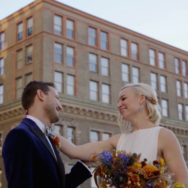 Minor Film Co Kansas City WedKC Wedding Videography Couple Flowers