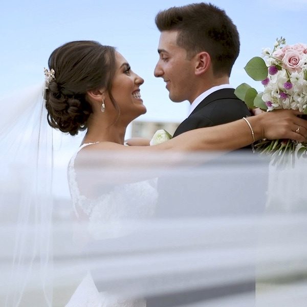 Minor Film Co Kansas City WedKC Wedding Videography Couple Veil
