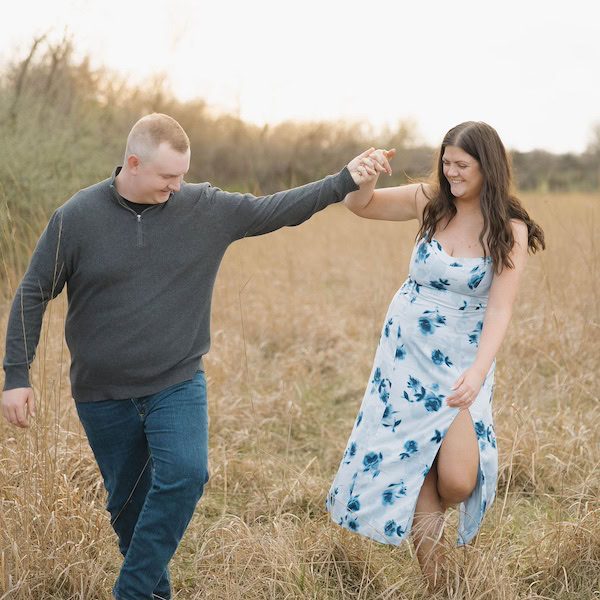 Nichole Storey Photography Kansas City Wedding Photographer WedKC Engagement Field