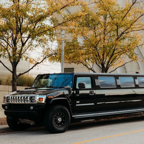 Pech Limousine Kansas City Wedding Transportation Services WedKC Black Hummer Limo