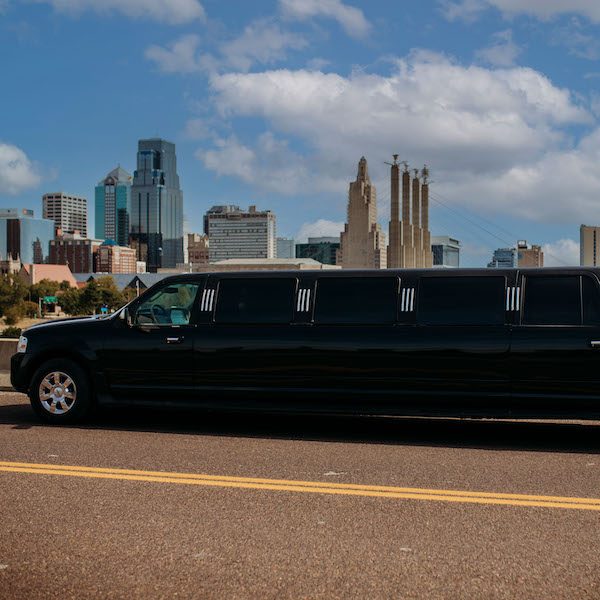 Pech Limousine Kansas City Wedding Transportation Services WedKC SUV Stretch Skyline