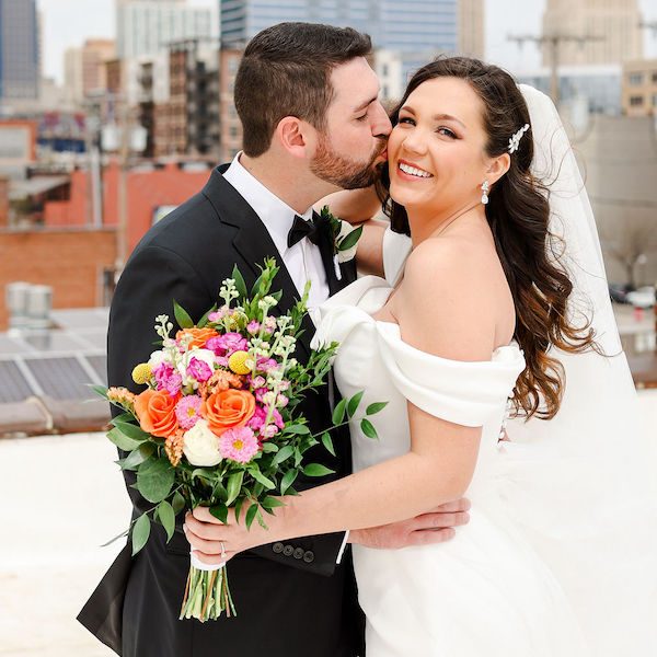 Perfect Petals Weddings and Events Florist Kansas City WedKC Bride Groom Bouquet