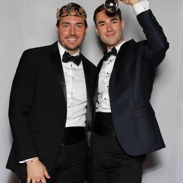 Photo Booth by HK Kansas City KC Wedding WedKC Tuxedo Guys