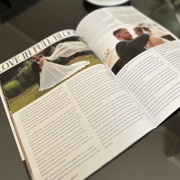 Preserved in Print Kansas City Wedding Magazine Article