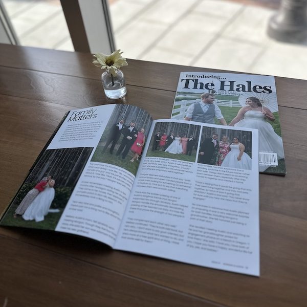 Preserved in Print Kansas City Wedding Magazine Family Article